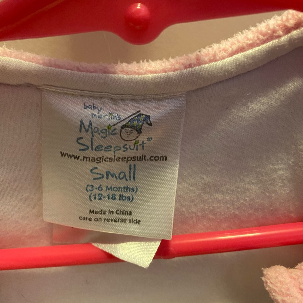 Baby Merlin’s sleep suit